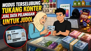 BAHAYA SERVIS HP! Data Pribadi Dijual Ke Pinjol Ilegal Demi Modal Depo!