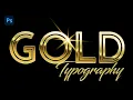 How To Create A Gold Text Effect In Photoshop