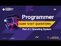 KERALA PSC PROGRAMMER SYSTEM ADMINISTRATOR ANALYST OPERATING SYSTEMS SURE SHOT QUESTIONS PART 8