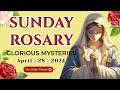 HOLY ROSARY SUNDAY GLORIOUS MYSTERIES APRIL 28 2024 ROSARY TODAY PRAYER FOR FAITH AND HOPE