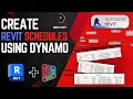 Creating Schedule in Revit Using Dynamo Quick and Easy