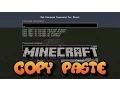 Minecraft Copy and Paste Commands Command Blocks