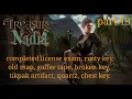 Treasure Of Nadia part 13 completed license exam rusty key old map gaffer tape broken key tikpak
