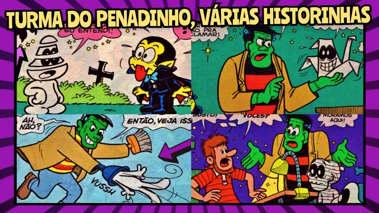 Turma do Penadinho, várias historinhas