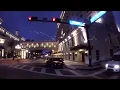 Downtown Clearwater at Night on the Jolley Trolley