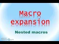 Nested Macro Calls And Nested Macro Definition With Examples