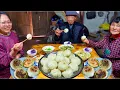 Download Lagu Primitive Chinese Life in the FORGOTTEN village, traditional cabbage recipes in stone house