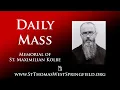 Daily Mass Friday August 14 2026