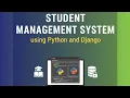 Student Management System by Python Django Complete CRUD Operations Project using AJAX