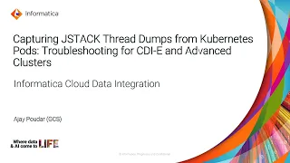 Capturing JSTACK Thread Dumps from Kubernetes Pods Troubleshooting and Analysis for CDI-E