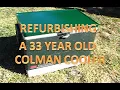 BACK YARD MECHANICS - Refurbishing a 33 year old Coleman Cooler
