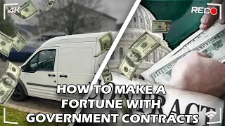HOW TO BUILD WEALTH FROM GOVERNMENT CONTRACTS with a CARGO VAN BUSINESS