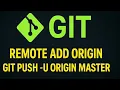 Git Remote Add Origin Git Push Explained Push Code to GitHub DevOps Naaz