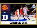 Clemson vs Duke Condensed Game 2026 T Rowe Price ACC Men s Basketball Tournament