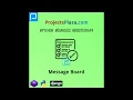 Python Django Message Board Application