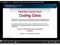 Coding Clinic Advice Pneumonia and Hemoptysis Q4 2013