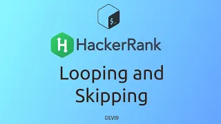 Looping and Skipping HackerRank Linux Shell