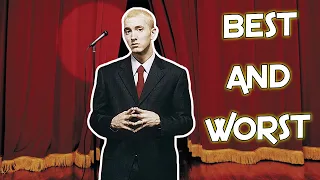the best and worst song on every eminem album