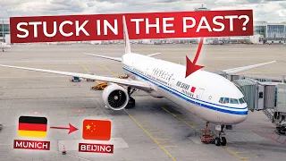 Air China's ancient Boeing 777-300ER ECONOMY from Munich to Beijing! | BRUTALLY HONEST REVIEW
