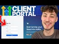 How To Set Up a Client Portal on GoHighLevel 2025 Updated Tutorial