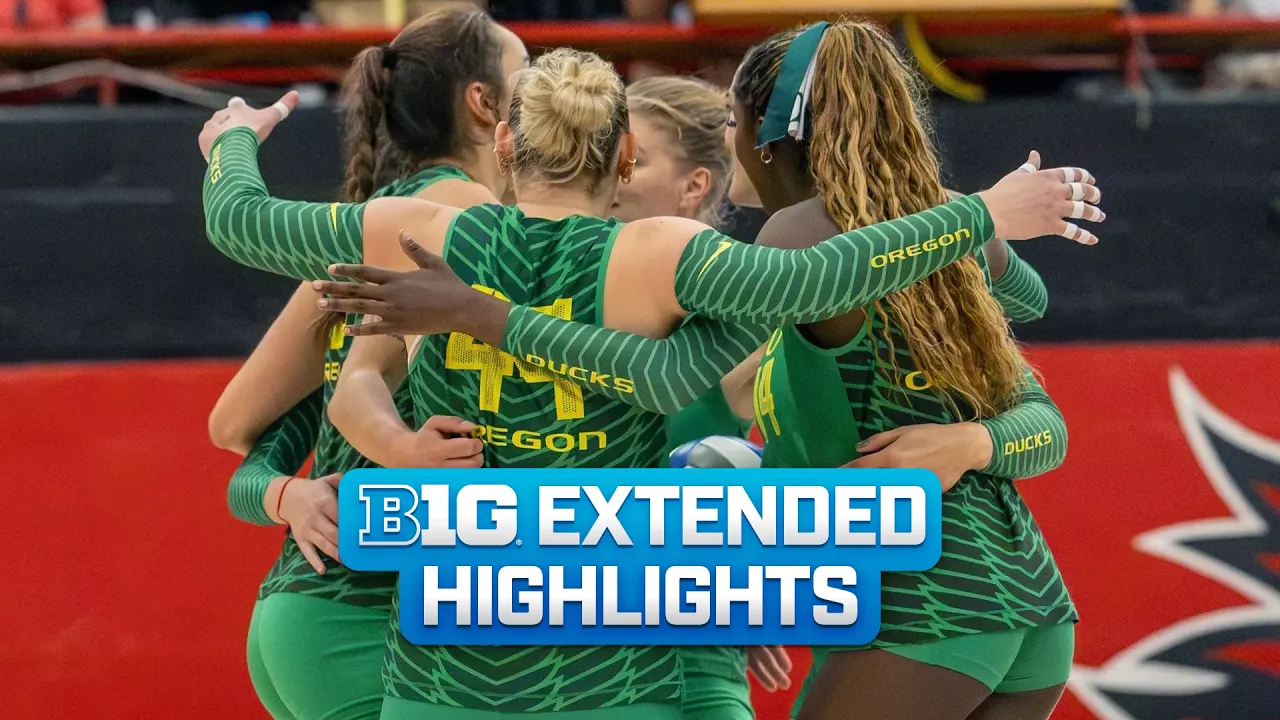 Oregon at Minnesota | Extended Highlights | Big Ten Volleyball | 09/26/2026