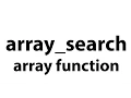 array - search array function in php