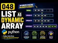 048 List as Dynamic Array
