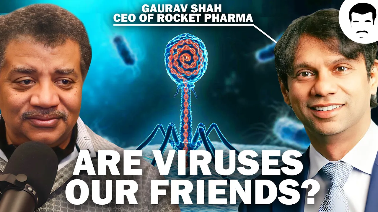 Unlocking Gene Therapy with Neil deGrasse Tyson & Gaurav Shah