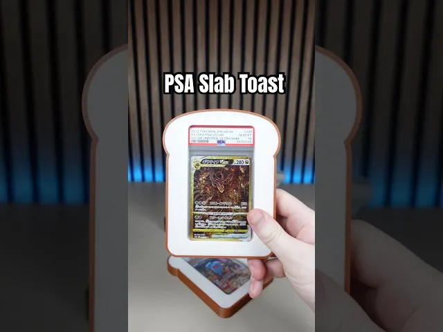 Slab Toaster (PSA) - Functional PSA Graded Card Holder video thumbnail