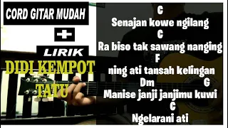 Download Chord Gitar Tatu - Didi Kempot MP3