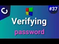 Mastering Password Verification in C Secure Your Applications Lesson 37