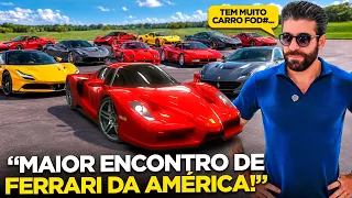 140 FERRARIS JUNTAS… VOCÊ PRECISA VER ISSO!