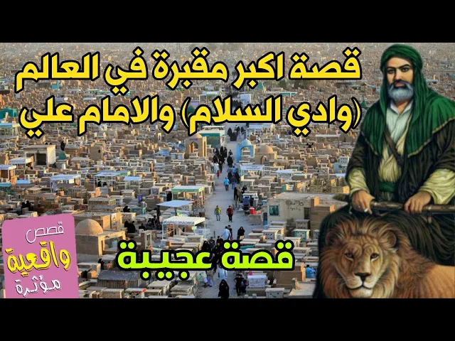 ⁣قصة اكبر مقبرة بالعالم (وادي السلام) والامام علي وغفران الذنوب للموتى