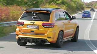 Sportcars Accelerating! LOUD Jeep SRT, 1430HP Supra, 800HP Urus SE, 747HP RS4 Avant, ABT Audi RS3-R
