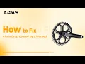 How to Fix Chain Drop Caused by a Warped Chainring