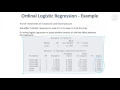 15 Ordinal Logistic Regression
