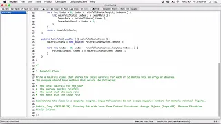 7 1 Part 2 Rainfall Class - Java