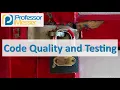 Code Quality and Testing - CompTIA Security SY0-501