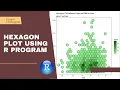 Creating hexagon plot using R program