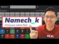 Check Username Availability on All Social Media Platforms - Namechk
