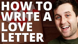 how to write a love letter