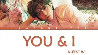 Download NU'EST W (뉴이스트 W) - 'YOU \u0026 I' Lyrics (REN SOLO) [Color Coded_Han_Rom_Eng] MP3