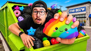 I Went Dumpster Diving for VIRAL Squishies and Found THIS....