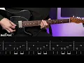 Muse - Plug In Baby (Guitar lesson with TAB)