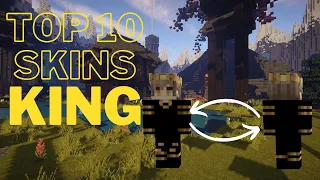 TOP 10 Minecraft Skins King