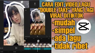 cara mengedit video lagu double take terbaru di tiktok viral 2021