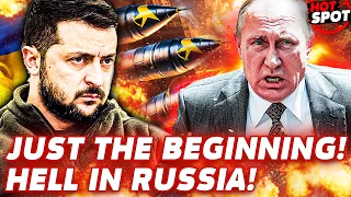 POWERFUL UKRAINIAN STRIKES PARALYZE RUSSIA TERRIFYING TRUTH EXPOSED PUTIN ISSUED NEW BLOODY ORDER 