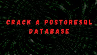 DATABASE HACKING - HOW TO CRACK POSTGRESQL DB WITH LEGION TOOL