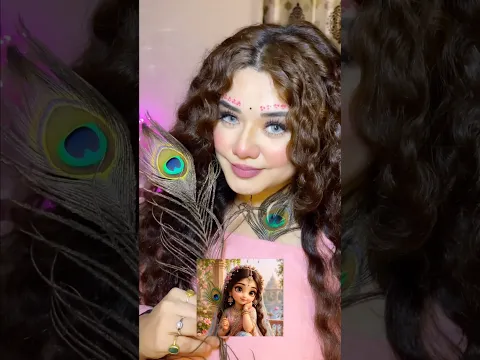 Mai teri Radha tu mera Krishna🫶🏻🪶🦚 #youtubeshorts #radhakrishna