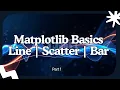 Matplotlib Basics Line Scatter Bar Charts Explained
